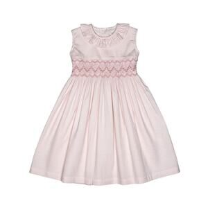 Finita Maisonette Smocked Ruffle Girls Dress Size 6